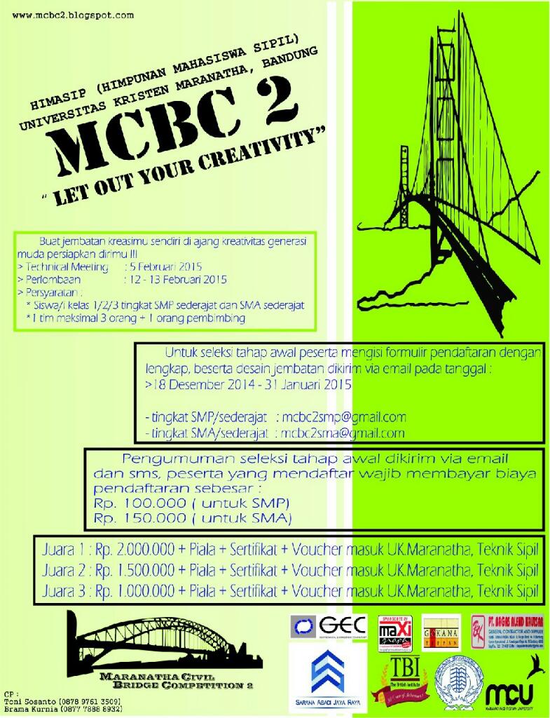 @jojowijaya98 info tentang mcbc 2..ayo gabung..ditunggu partisipasinya...