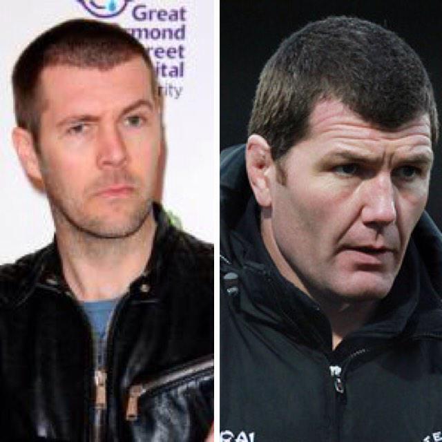 Rob Baxter and Rhod Gilbert