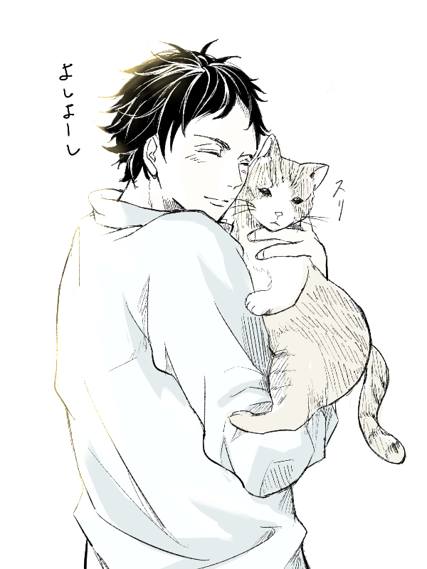 @seri_KaKi 前回の続きなんですけどね、赤葦絶対最終的にこうなると思う
猫っ毛が猫をですね…ふおおお 