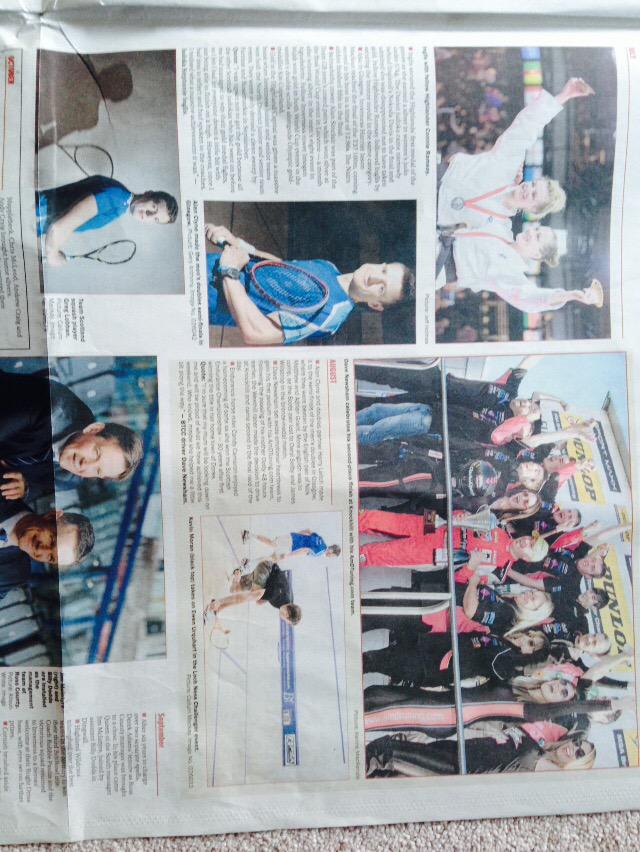 InvTennisSquash's tweet image. Good article in @InvCourier about sport in the Highlands during 2014. @BePersonnel Loch Ness Challenger talked about.