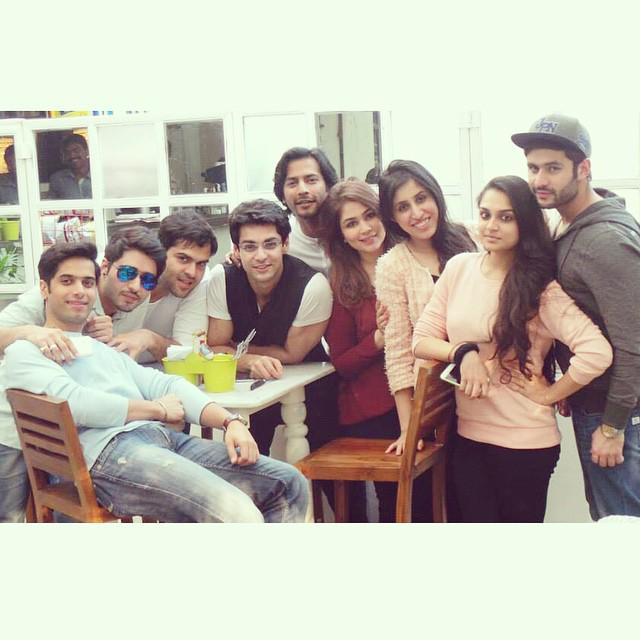 KaranWahiFans's tweet photo. Photo: Picture Perfect! 😍 @karan009wahi @SehbanAzim @geebajaj @aditim88
#Firstdayof2015 #Lunch #Terttulia http://t.co/AjvACBUInw