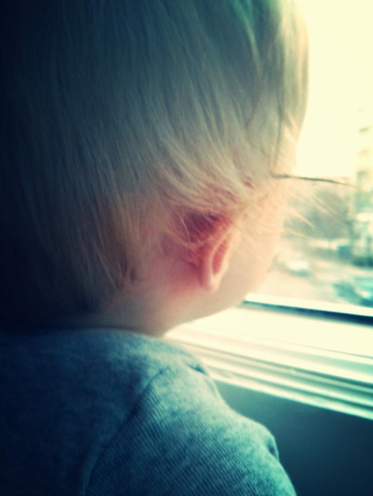 11 month old markets breakfast banana as "organic hair gel." Sells idea to family pet for one million tennis balls.