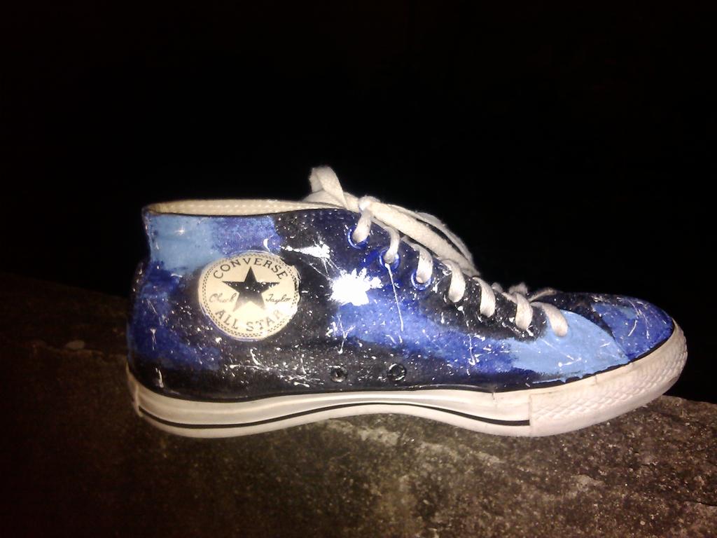 joshbengero's tweet photo. DIY "galaxy" . Achievement!! #oldconverse http://t.co/xXwNBgtOwn