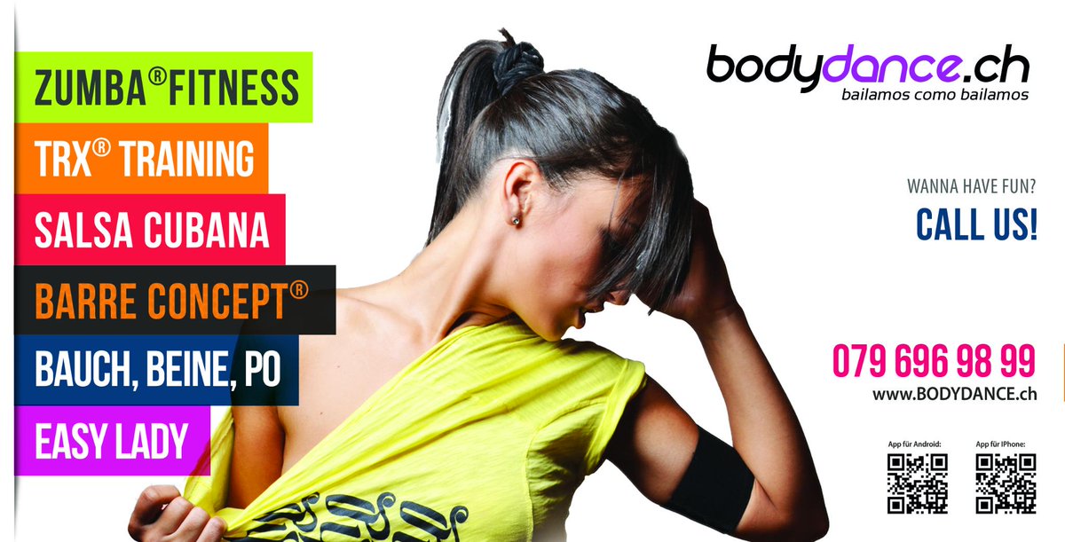 bodydance_ch's tweet photo. Hey du. Ja, genau du!
Du willst endlich fitter werden? 
Und Spaß dabei haben? 

Ab sofort gibt es anstatt von.. http://t.co/MY20EQl6MI