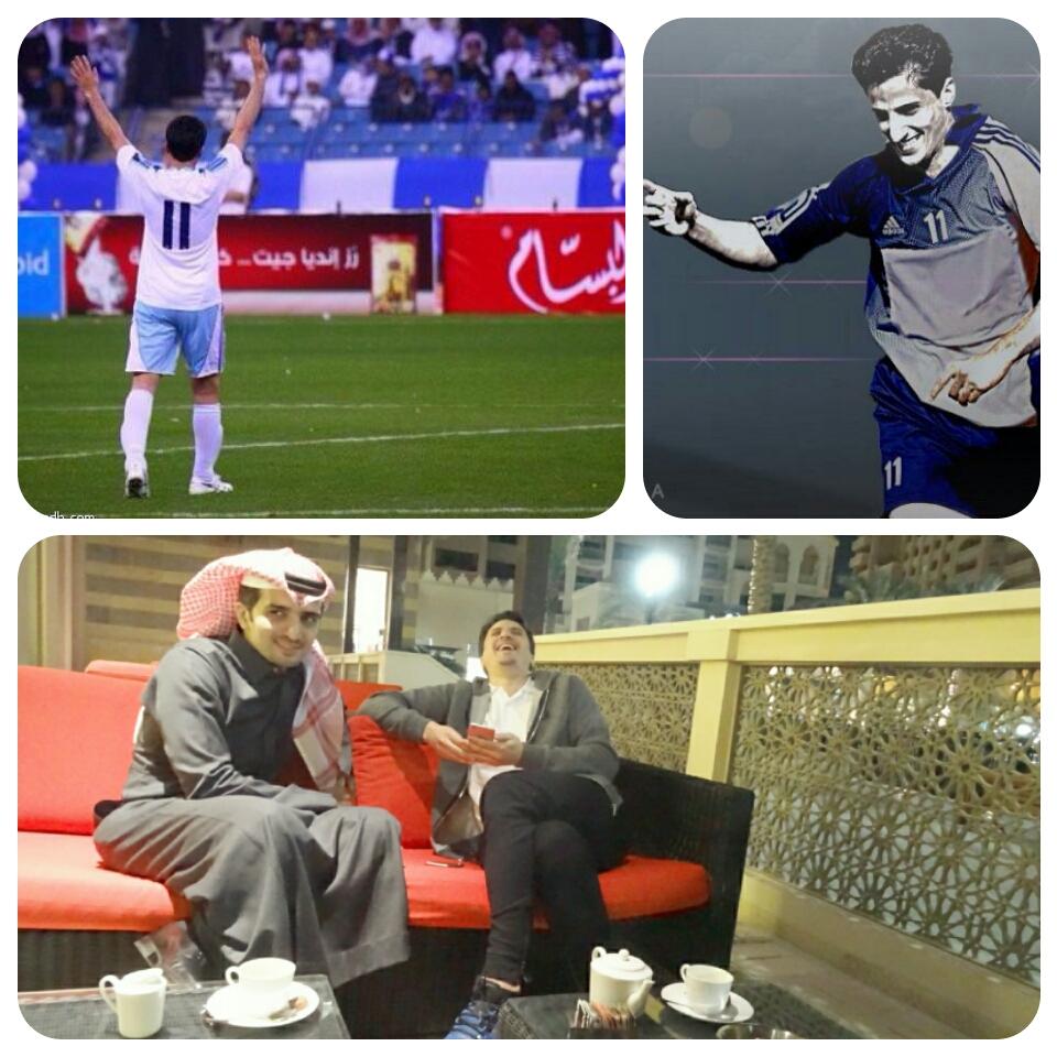 albakertv's tweet photo. يا الضحكة العذبة..  عنك الصبر كذبة..

 #ذكرى_إعتزال_نواف_التمياط
#بدر_بن_عبدالمحسن http://t.co/dd1okbXA5X