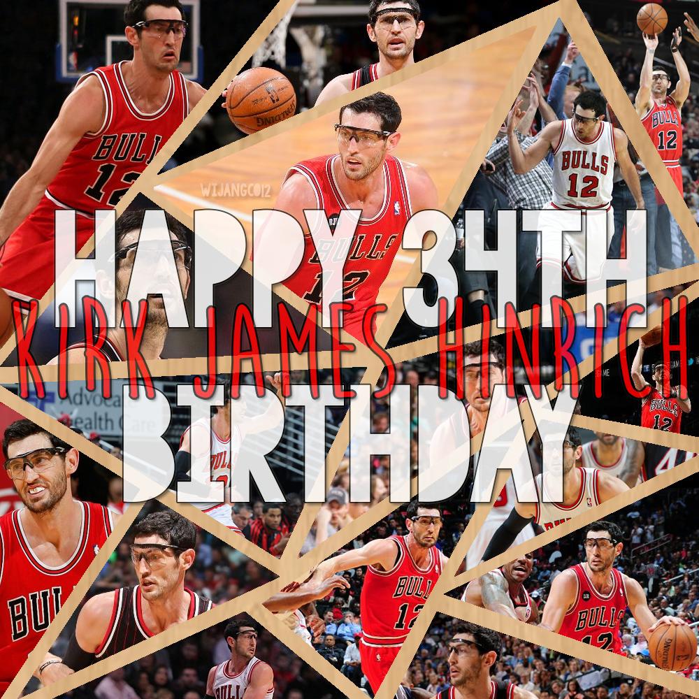 Happy 34th birthday to my favorite, Kirk Hinrich! 