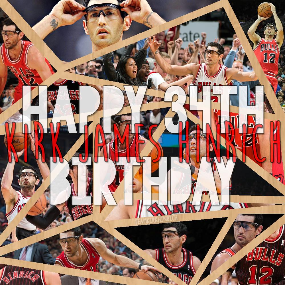 Happy 34th birthday to our boy, Kirk Hinrich! 