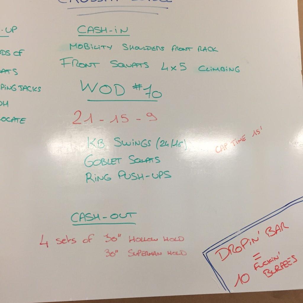 CrossFitLutece's tweet photo. First #WOD of the year 2015
WOD 70 - 02/01/2015
#CrossFit #fitness #fitnessfrance #crossfitfrance #Paris #sport http://t.co/8CTfquaV9k