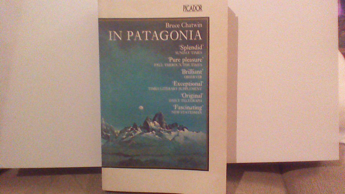 foyne's tweet photo. The book  #inpatagonia from 1979 has always urged me to travel there #brucechatwin #Chatwin maybe one day http://t.co/frrZ9GB51d