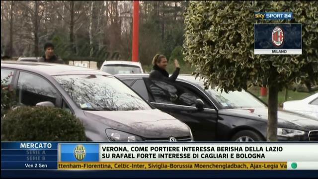 Alessio Cerci udah di Milanello nih buat tes medis.