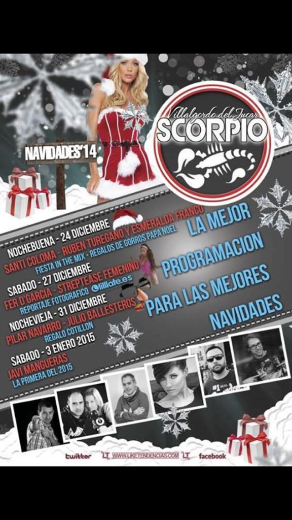 Un 10 a #SCORPIO!!!! Menuda entrada de año me distéis más buena!!!!