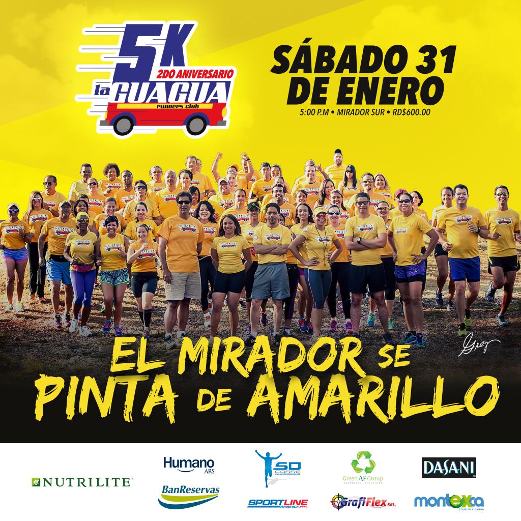 LaGuaguaRunners's tweet photo. Además, inscripciones y entregas de kits en @sportlinedr de Agora Mall,  del 27 al 30 de enero. #SúbeteALaGuagua http://t.co/GrWTdh5v9Y