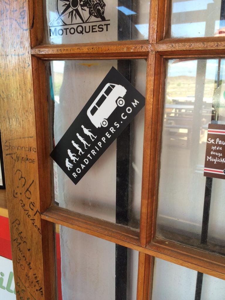 TheHamba's tweet photo. Awesome to see our stickers still up at Ronnie's Sex Shop also @MyCityByNight  and @Roadtrippers and @ShoesOnFeet :) http://t.co/lGOZNdea1I