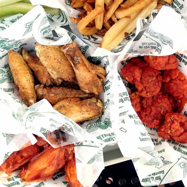 WingstopRoseV's tweet image. It's what's for dinner! #WingStop