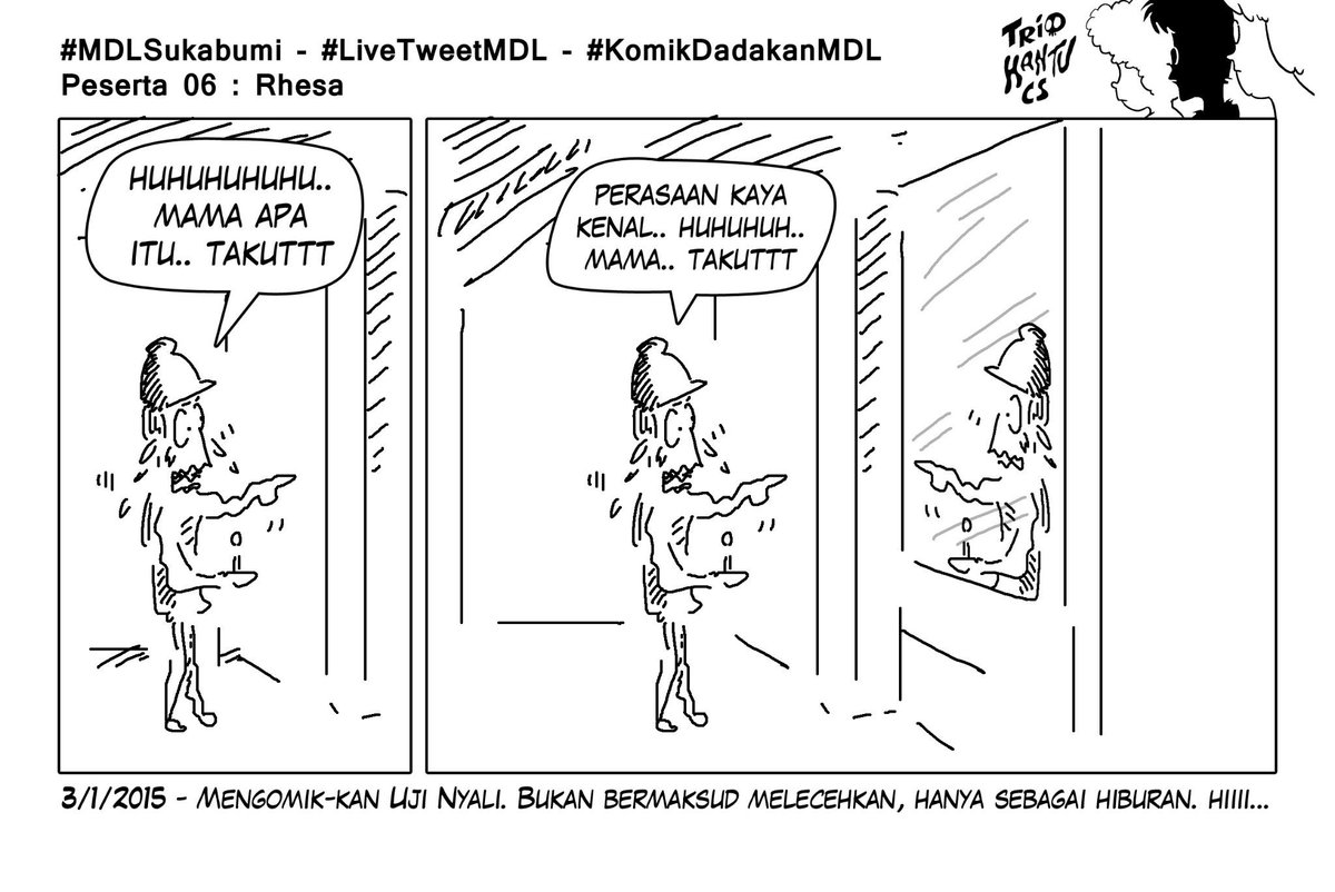 TrioHantuCS's tweet image. huhuhuhu.. mama apa itu.. takut #KomikDadakanMDL @LiveTweetMDL #LiveTweetMDL #MDLSukabumi @coffeexxx @MasihDuniaLain