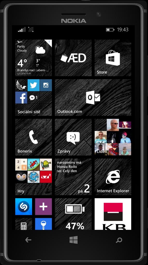 _DavidPilar's tweet photo. Tak se pochlubím i se svou plochou ☺ #WinCZ #ukazplochu #ukazwp #Lumia925 #DeviceShot http://t.co/vbrRhNX8g9