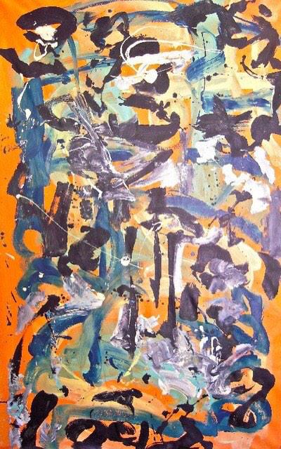 robsteeleart's tweet photo. Consequence painting 28x40" #SweetHashtag #painting #art #abstract #Abstractart http://t.co/dM787pUyZz
