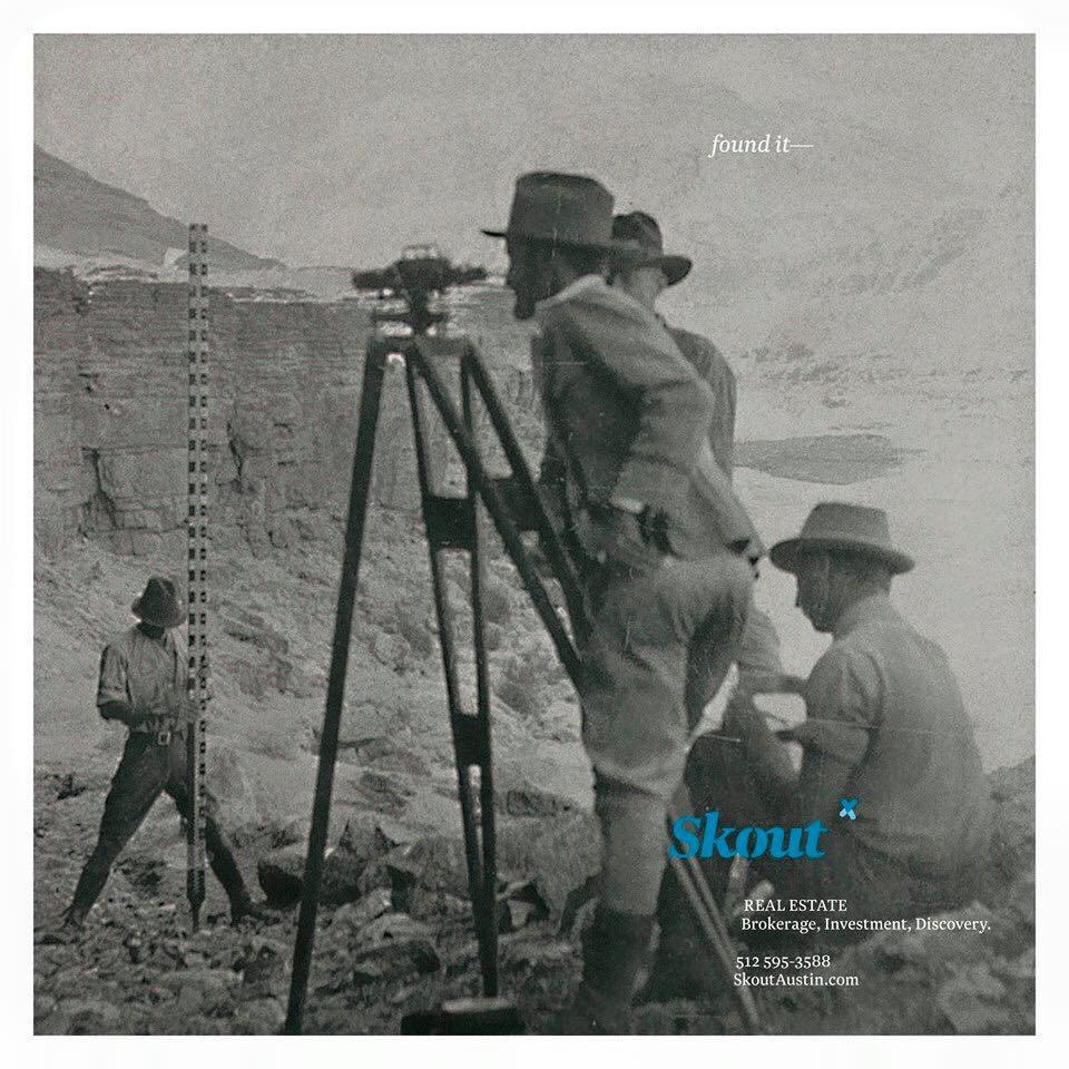 SkoutAustin's tweet photo. Never Stop Discovering. Here's to many adventures &amp; discoveries in 2015. #foundit http://t.co/2ApbUUv9hY