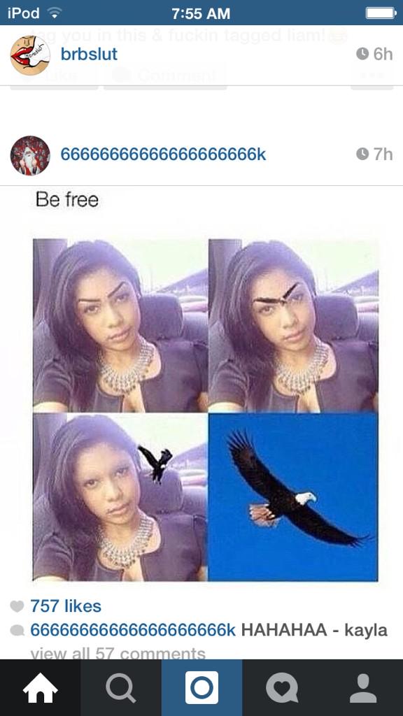 mary1_ryan's tweet photo. Oml this person on Insta tho 😂😂😂 http://t.co/vFXRyhWN79