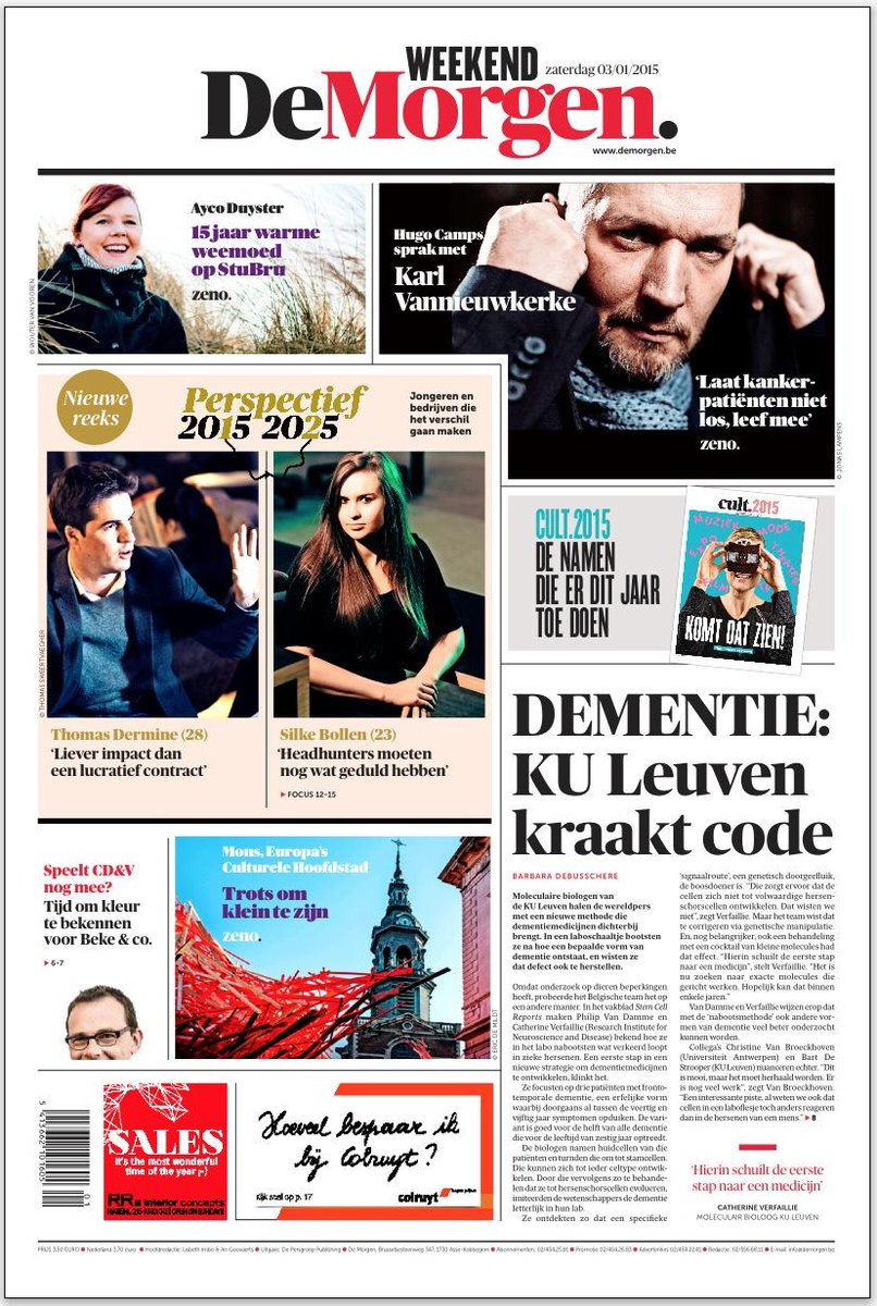 lisimbo's tweet photo. De code voor dementie lijkt gekraakt! #demorgen #weekend http://t.co/gsWeM8ekD4
