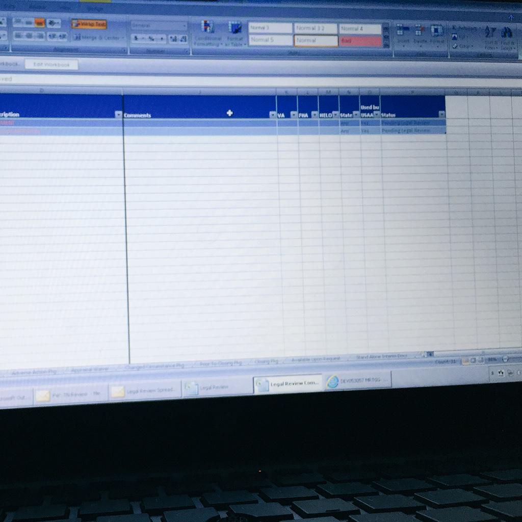 blindedbychoice's tweet image. I wish I could stay in bed...but this excel spreadsheet is my life right now💻 #excel2007 #IT #process #workfromhome