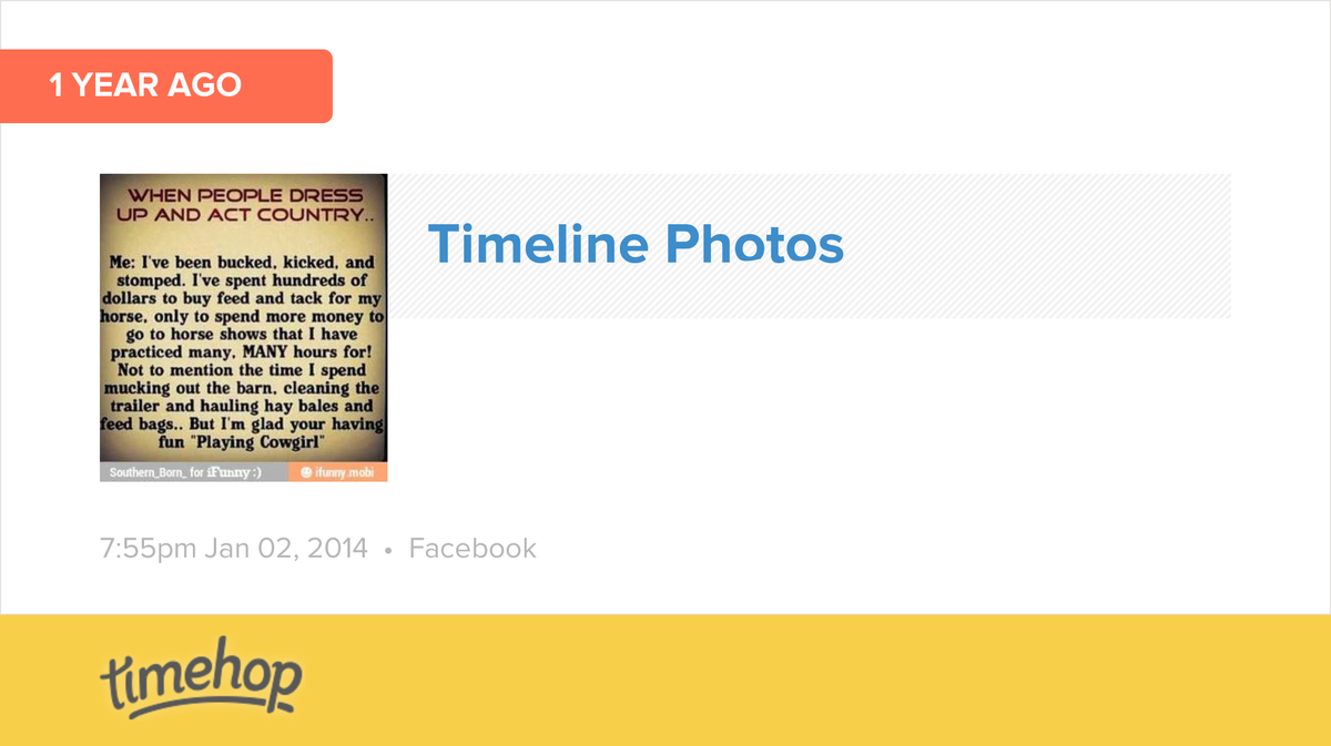 even_natalie's tweet photo. Exactly 1 year ago today! (via @timehop) http://t.co/tr6Heopkpq http://t.co/Spm8VSSovV