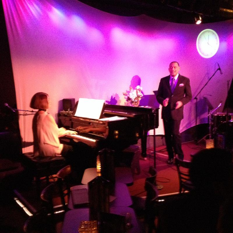 Frank Dain and Kathleen Landis performing for the Guinness book of Records event