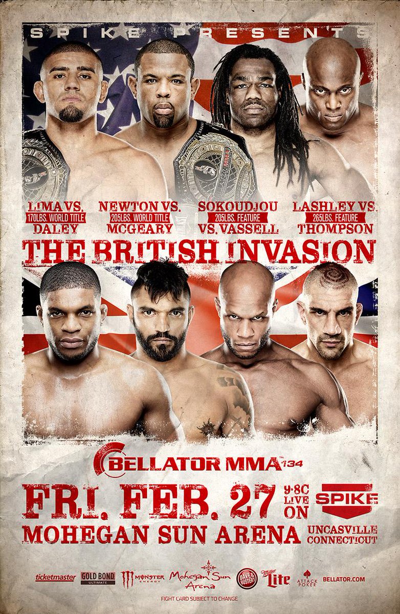 BellatorMMA's tweet photo. #TheBritishInvasion is coming to London! 

See details for the Jan. 7th Press Conference here: http://t.co/044FwmXyO1 http://t.co/y4a9qYunbN