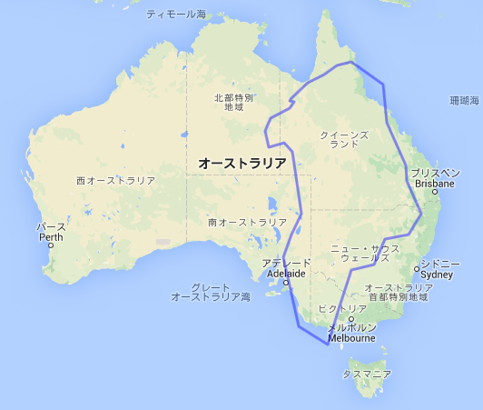 Fumiaki Nishihara 西原史暁 Masuda Ko 1 釈迦に説法かも知れませんが グリーンランドは オーストラリアより面積が小さいにも関わらず メルカトル図法ではグリーンランドの方が大きいように描かれてしまいます Google Mapでも同様 が くだんのウェブ