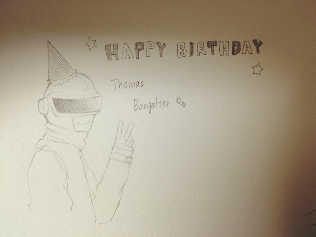 Happy Birthday Thomas Bangalter!!  