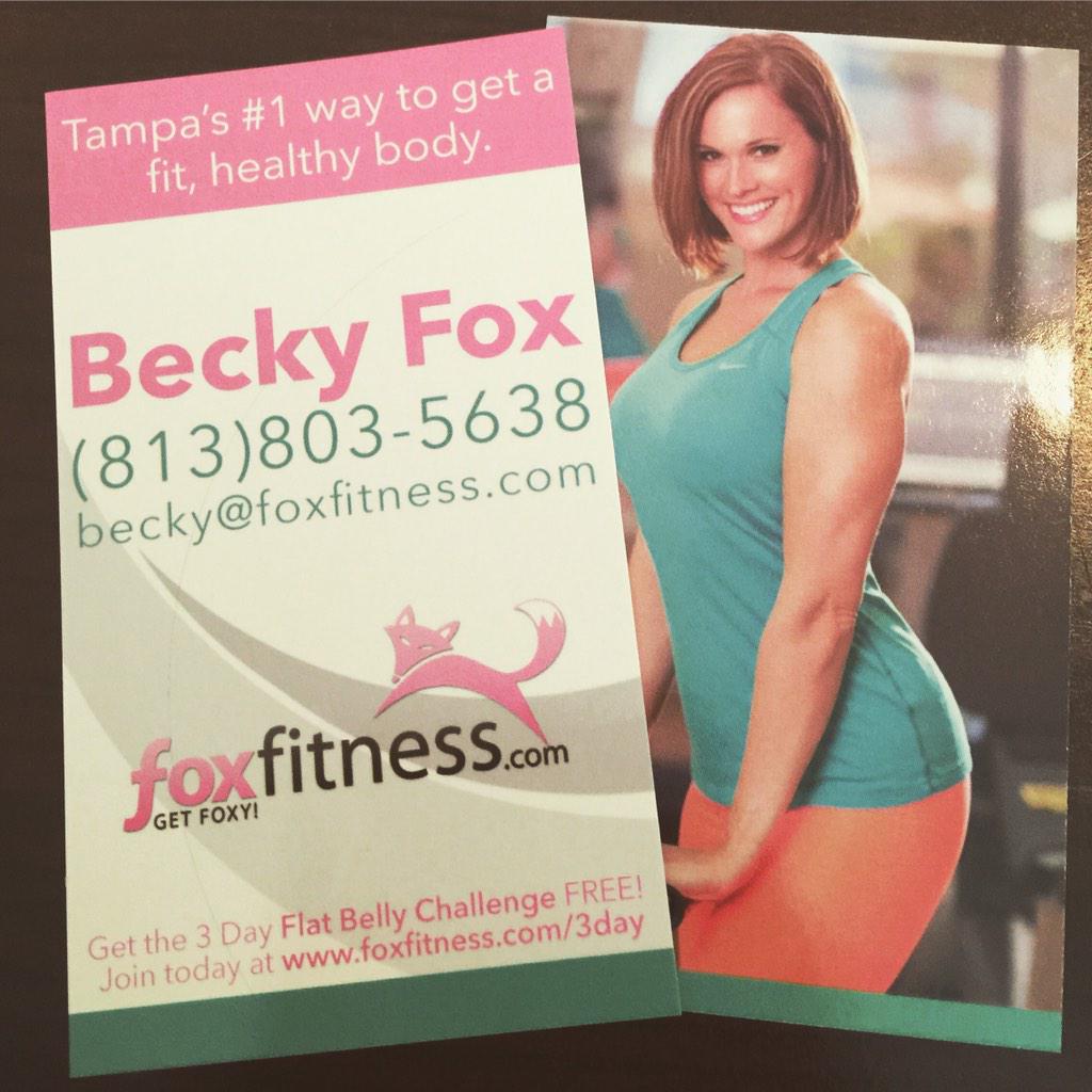 BeckyFoxFitness's tweet photo. Loving the new biz cards! #foxybody #PERSONALTRAINING http://t.co/YlOnm5zBHz