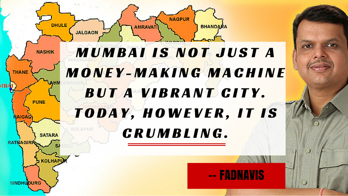 IndianExpress's tweet photo. #ExpressIdeas Here's looking at you again Mumbai: @Dev_Fadnavis exclusively on @IndianExpress http://t.co/o7RXNNuRBN http://t.co/WwZdcVU9ci