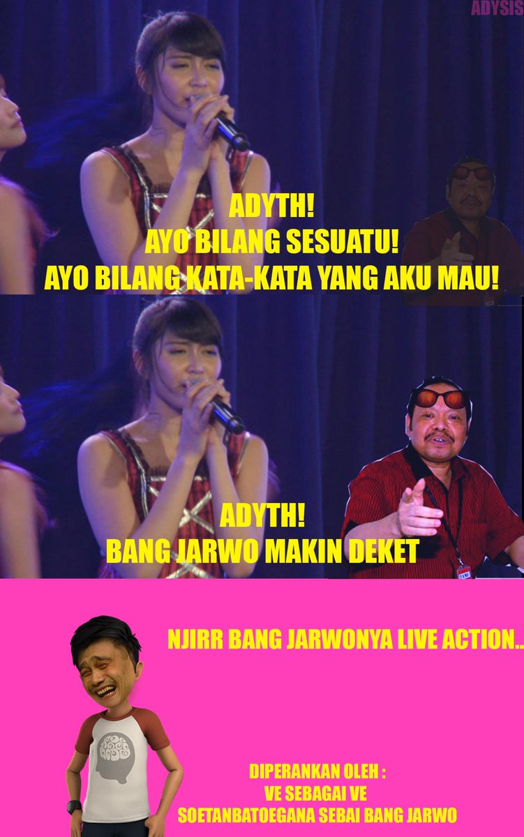 Z48Groups's tweet photo. Doh haha😂😂"GeraNgidolKak: Bang jarwo makin deket http://t.co/Ti4O3AzTRT | @adysis"