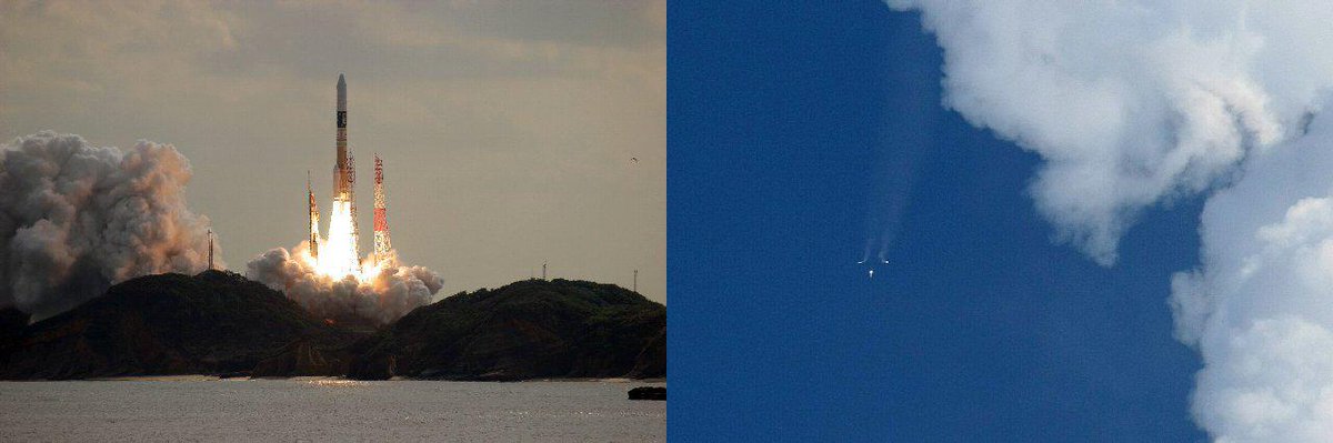 kirishima_ns's tweet photo. 南の島で雲の流れを気にしつつ三脚にカメラ据え付けて待ち望んでいた時から、早いモノでもう1ヶ月が経ってしまいましたか。 #H2AF26 #hayabusa2 http://t.co/smr1W6qrom