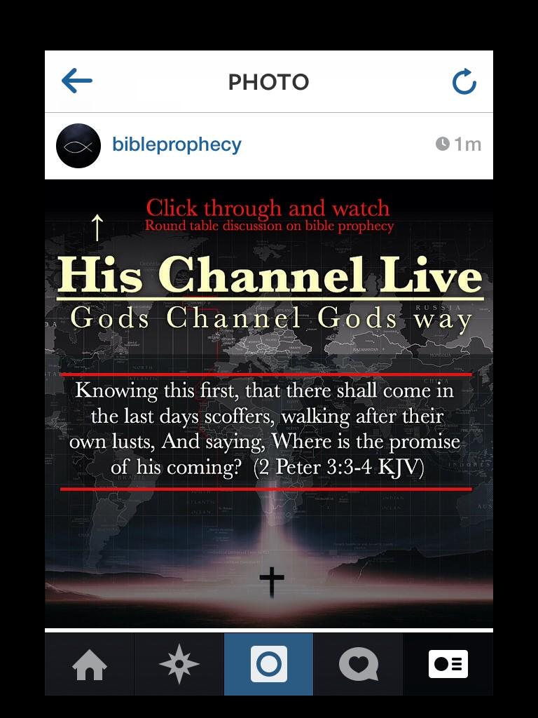 HarbingersDaily's tweet photo. #Hischannel live. A round table discussion on where the world is in #bibleprophecy.
http://t.co/2eJvmk08B8 #jesus http://t.co/NTqotlZ8lf