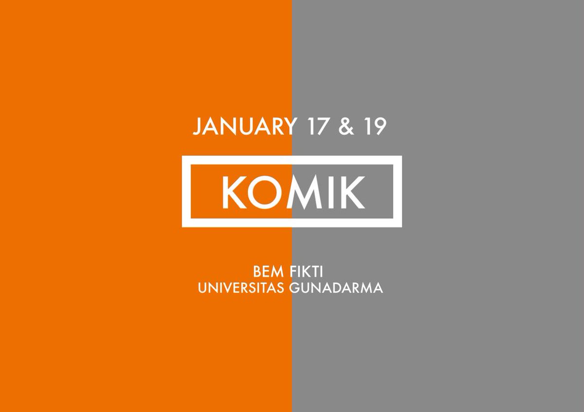 KaskuserGundar's tweet photo. Kak, mau ngadain event seminar komik dan ilustrasi ya? @UG_BEMFIKTI http://t.co/CHoIVaCY87