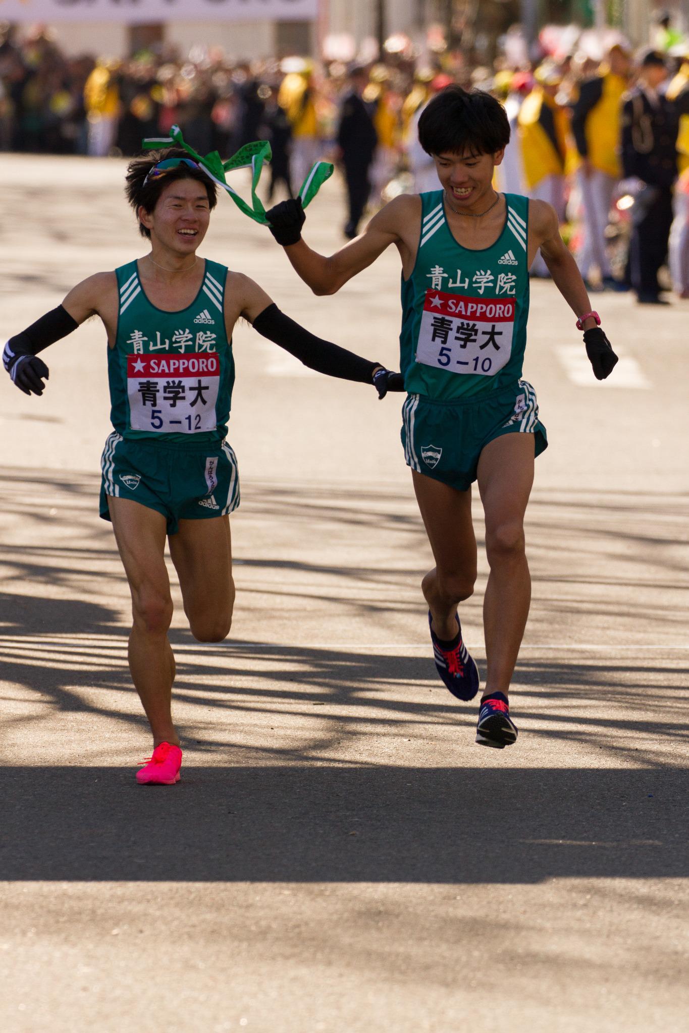 あかひろ 復路 鶴見中継所 青山学院大学 勝利への襷リレー 9区藤川拓也 10区安藤悠哉 箱根駅伝 15 01 03 Http T Co H7utzuqinh Twitter
