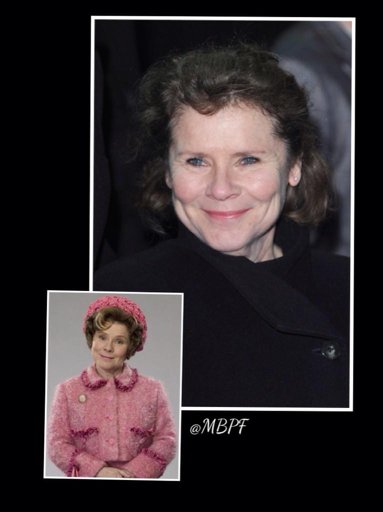 9th January:
Happy Birthday to Imelda Staunton! a.k.a Dolores Umbridge!  