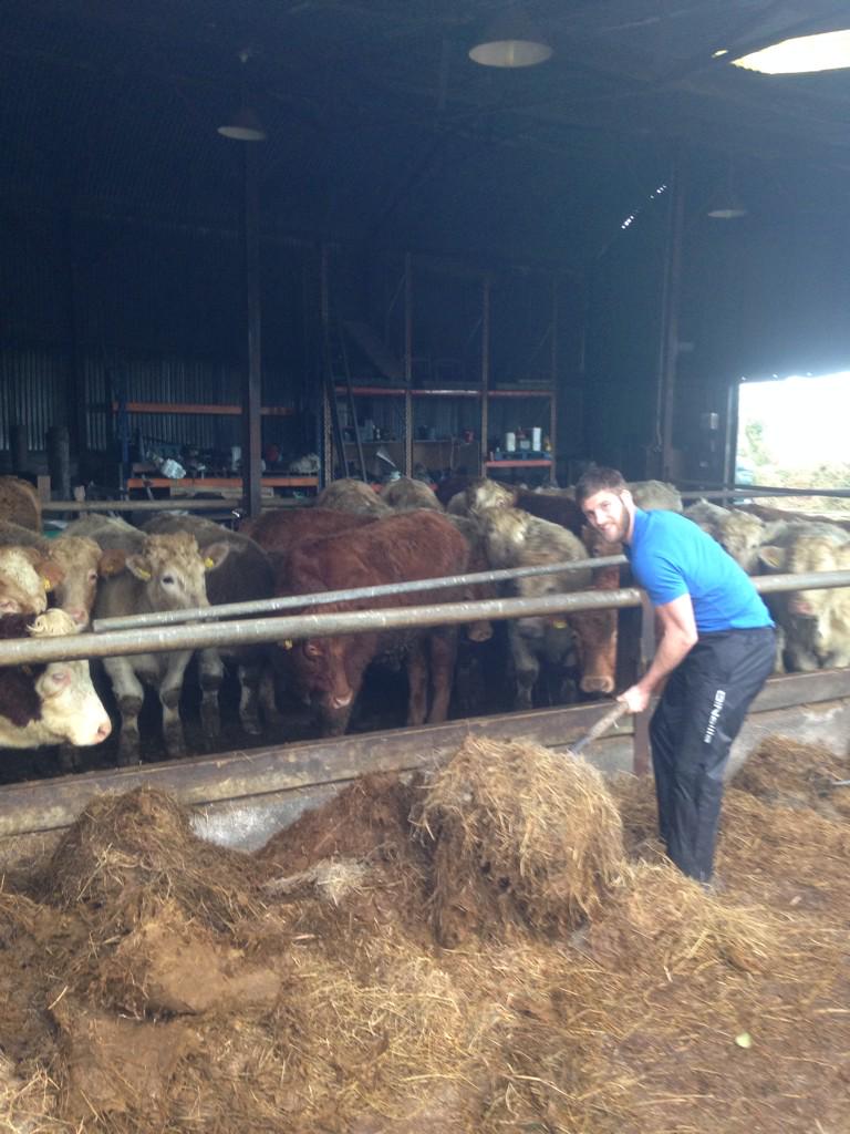 My Dad can't understand all this weights programs &amp; preseason.He prefers alternative methods of training!!!