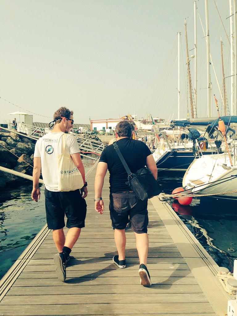 @UbunyeAtlantic Avalon got on the water today in prep of our #atlanticcrossing2015
@oceanrowevents it's upon us 😄