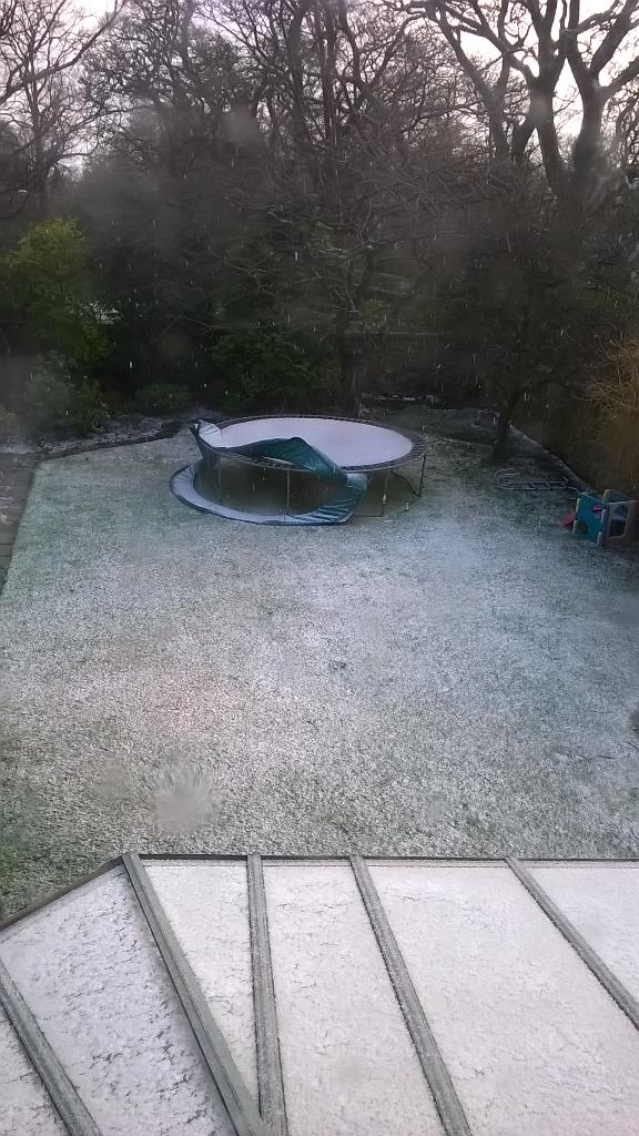 Kathryn_Bryce's tweet photo. Wow that got snowy fast!! #keepgoing #sledgingtime http://t.co/CsMuKIocij