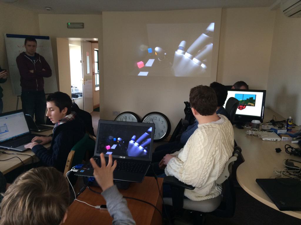 CoderDojoNewry's tweet photo. @LeapMotion time @CoderDojoNewry #coderdojo http://t.co/kdDUrbv7p0