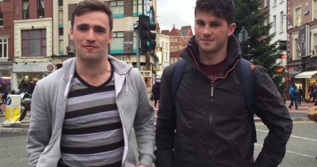 JOEdotie's tweet photo. Video: 35 people on Grafton Street answer the question: "What makes you happy?" http://t.co/45IKwlxHTL http://t.co/OT2Jg6kfm1
