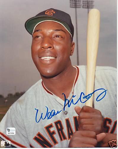 Happy birthday Willie McCovey. 