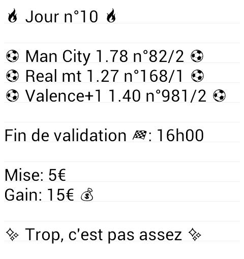 KBpronoo's tweet photo. Pronostique du 10/01
#ParionsSport #TeamParieur #FDJ #KBproject http://t.co/d5KC2EtW4K