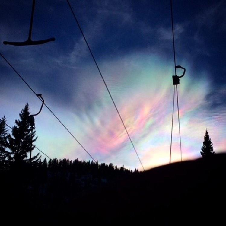 Couple of sweet photos from today on the hill by Patrick Caldwell &amp; @99Eskisnow #lights #MakesTheEarlyMorningsWorthIt