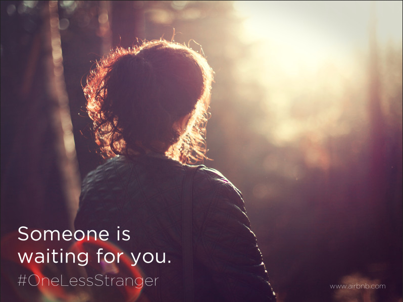 atadmedia's tweet photo. #OneLessStranger for @Airbnb. Designed by @atadmedia | http://t.co/oLk4ie4SFj http://t.co/dZPcg4QtlF