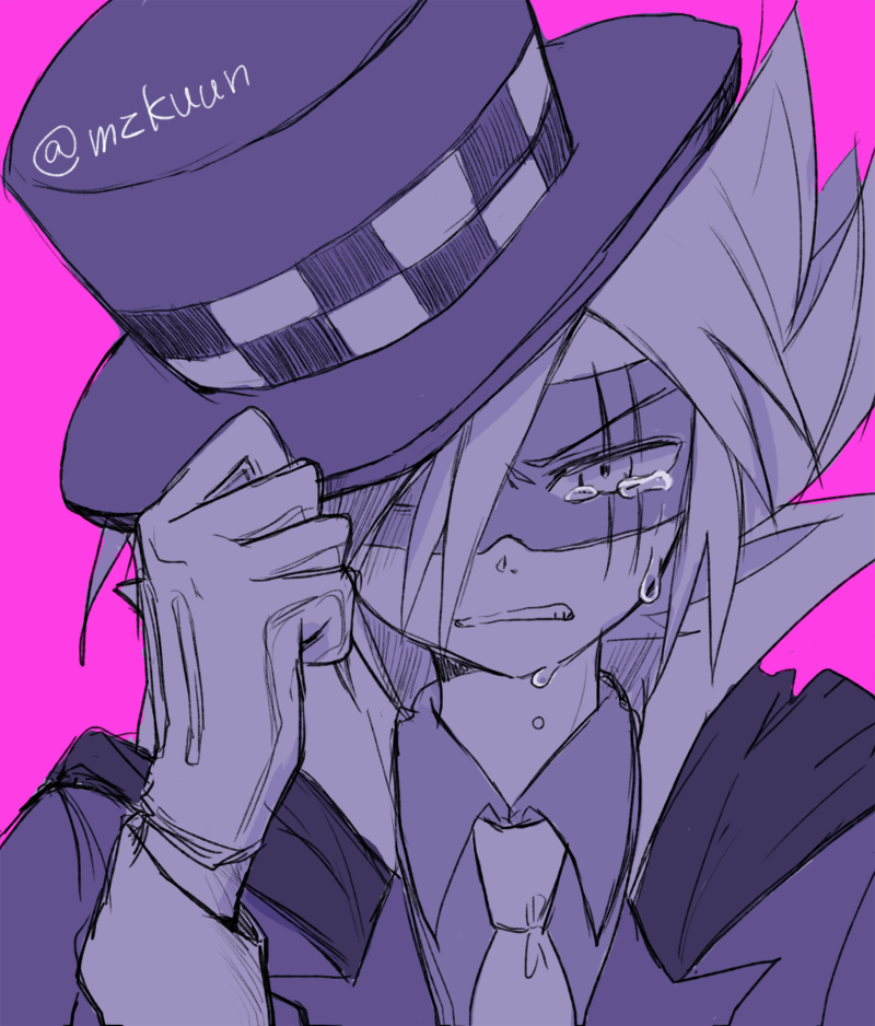 怪盗ジョーカー版深夜の真剣お絵描き60分一本勝負 第十五回 泣き顔 Togetter