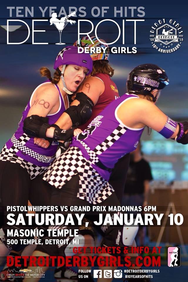 JoeLouisDetroit's tweet image. #firsttime here"@DetroitDerby: It's BOUT DAY!!! #detroitderbygirls #10yearsofhits http://t.co/kWSTpPFK28"