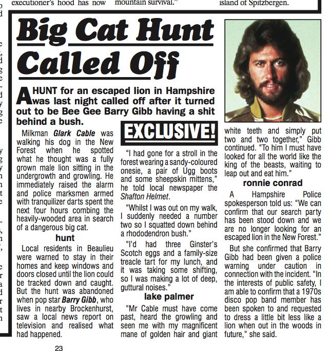 vizcomic's tweet photo. Exclusive story from out of off of the new Viz, which is out now http://t.co/tJxpeoBbzS